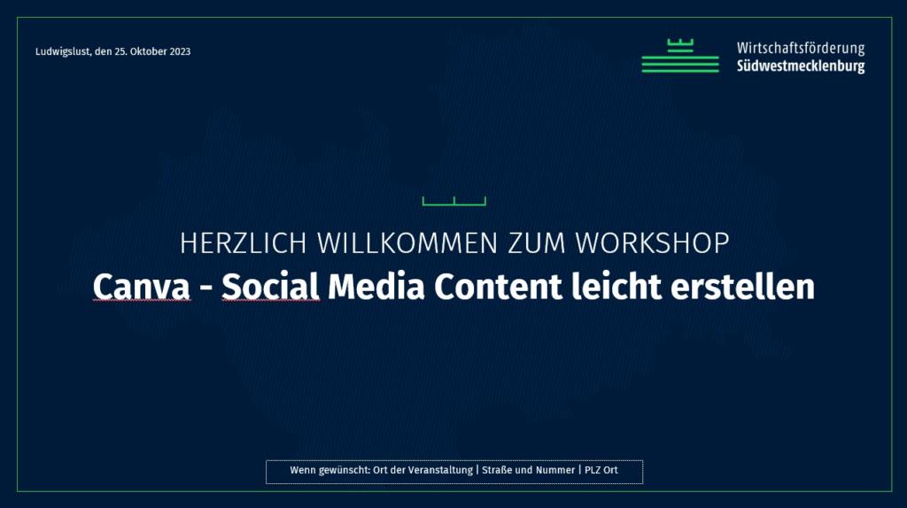 Canva - Social Media Content leicht erstellen